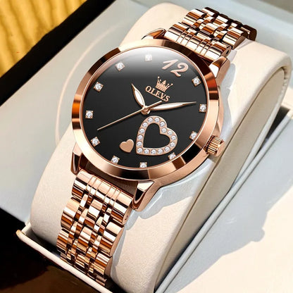 Fashion-Forward Women’s Quartz Watch – Waterproof Elegance
