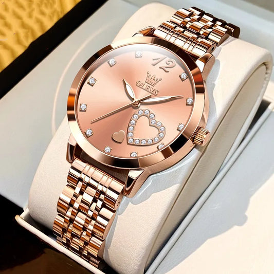 Fashion-Forward Women’s Quartz Watch – Waterproof Elegance