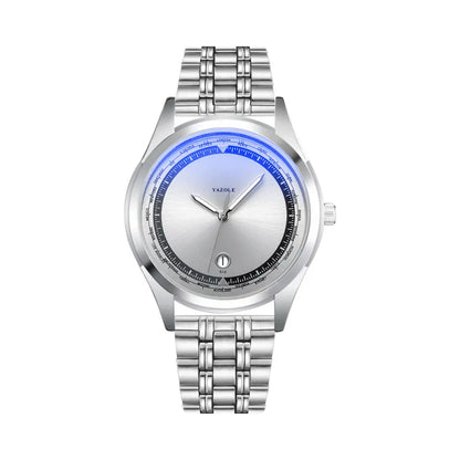 Nicolas | Men’s Waterproof Wristwatch – Luxury Steel Sports Quartz Watch
