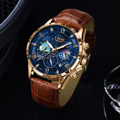 Liam - Elegant Moon Phase Watch