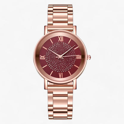 Luxury watch Précise | Stainless steel band