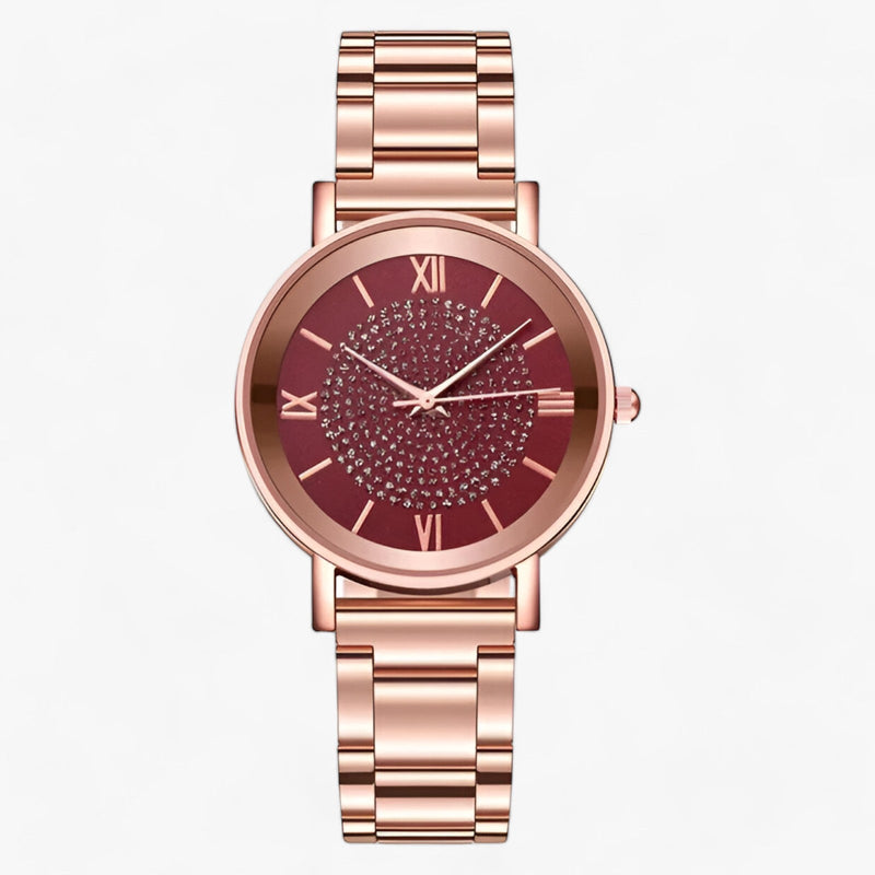 Luxury watch Précise | Stainless steel band