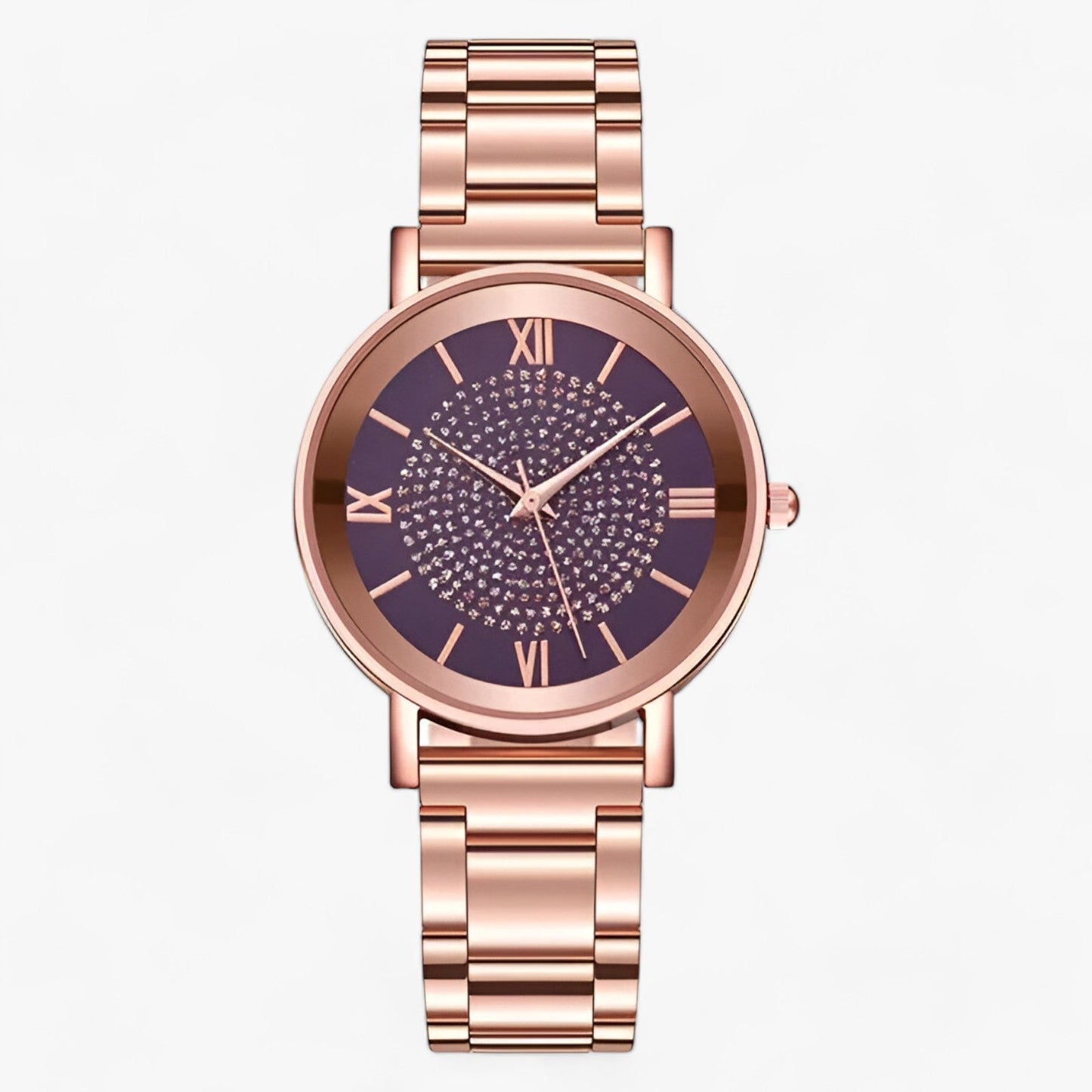 Luxury watch Précise | Stainless steel band
