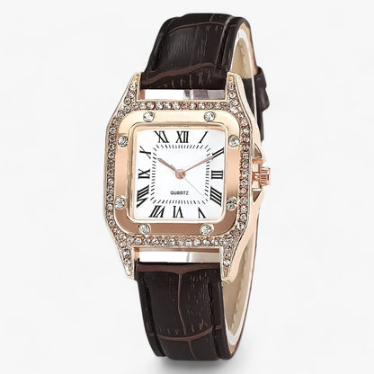 Lijoux | Leather Quartz Dial Women's Watch