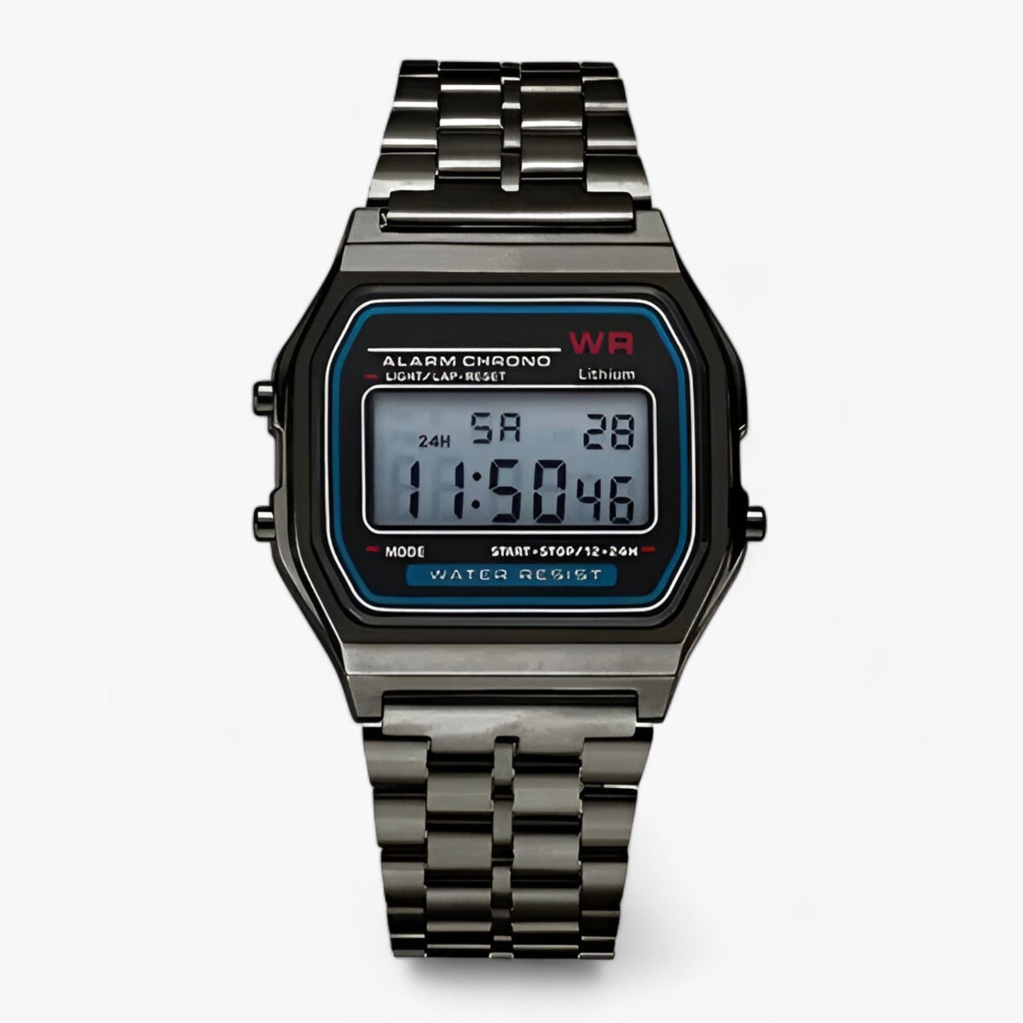 Elegant vintage digital clock