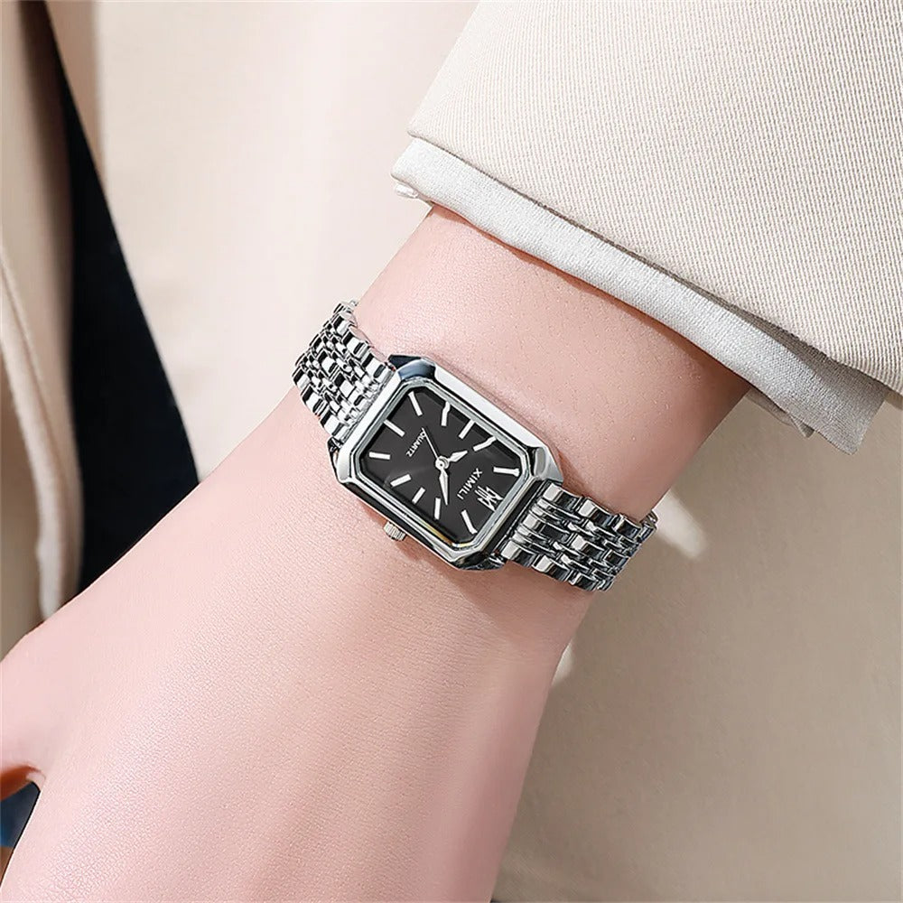 Luxury square watch for women