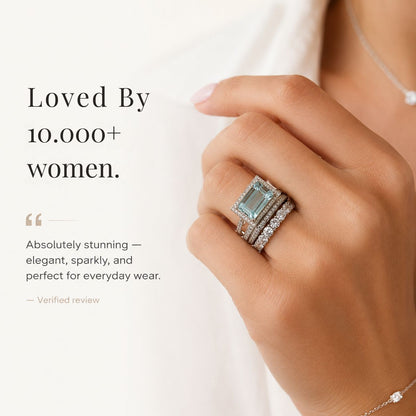 Turquoise Ring Set