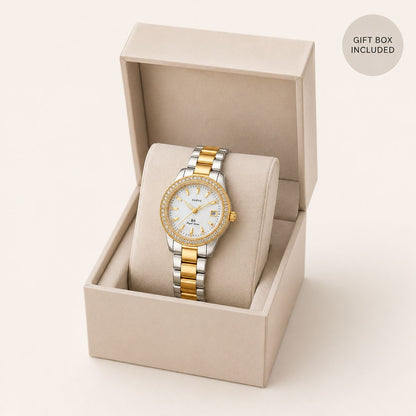 Bee Sister - Women's Quartz Watch With Diamonds