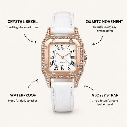 Lijoux | Leather Quartz Dial Women's Watch