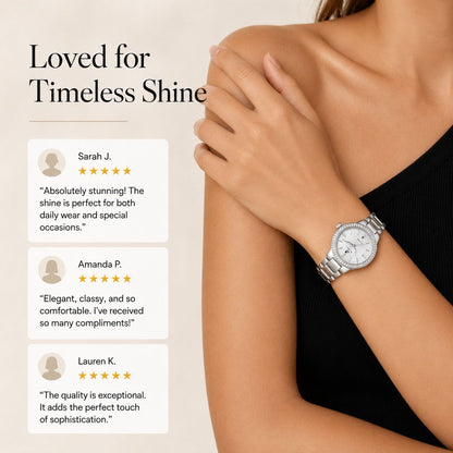Bee Sister - Women's Quartz Watch With Diamonds