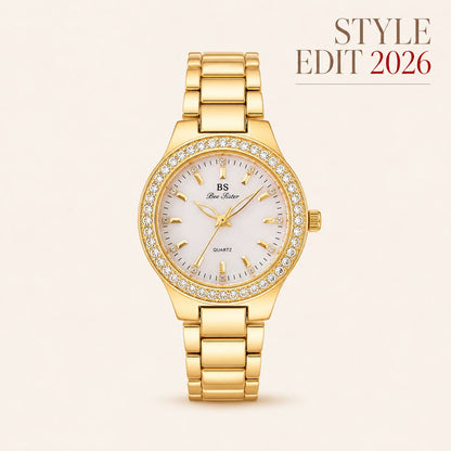 Bee Sister - Women's Quartz Watch With Diamonds