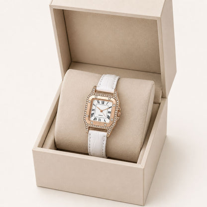 Lijoux | Leather Quartz Dial Women's Watch