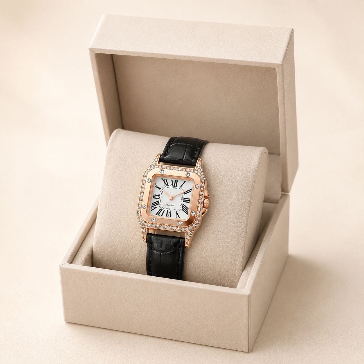 Lijoux | Leather Quartz Dial Women's Watch