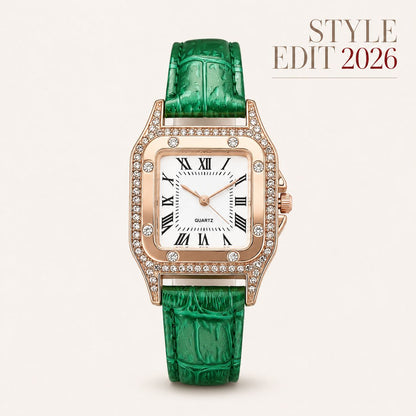 Lijoux | Leather Quartz Dial Women's Watch