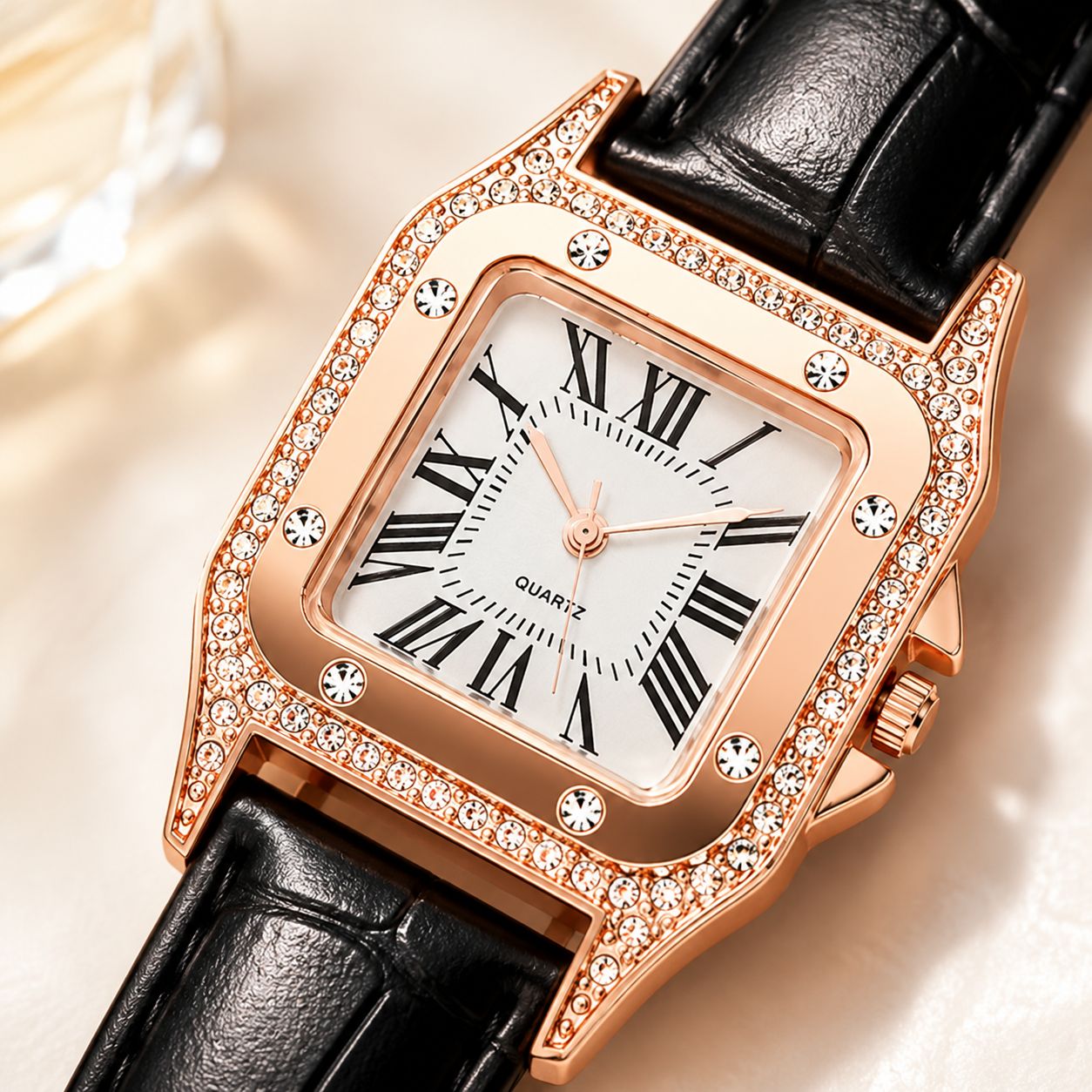 Lijoux | Leather Quartz Dial Women's Watch