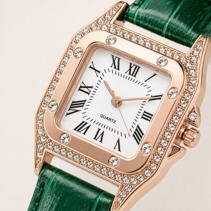 Lijoux | Leather Quartz Dial Women's Watch