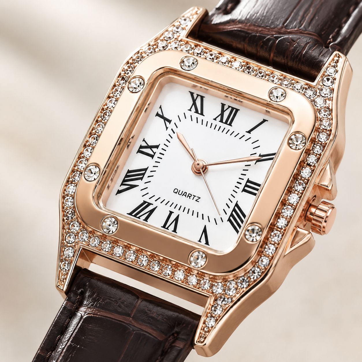 Lijoux | Leather Quartz Dial Women's Watch