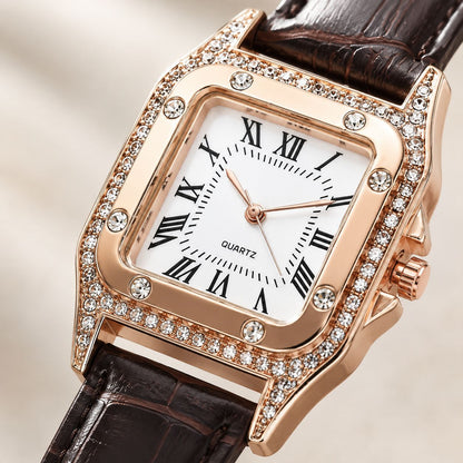 Lijoux | Leather Quartz Dial Women's Watch