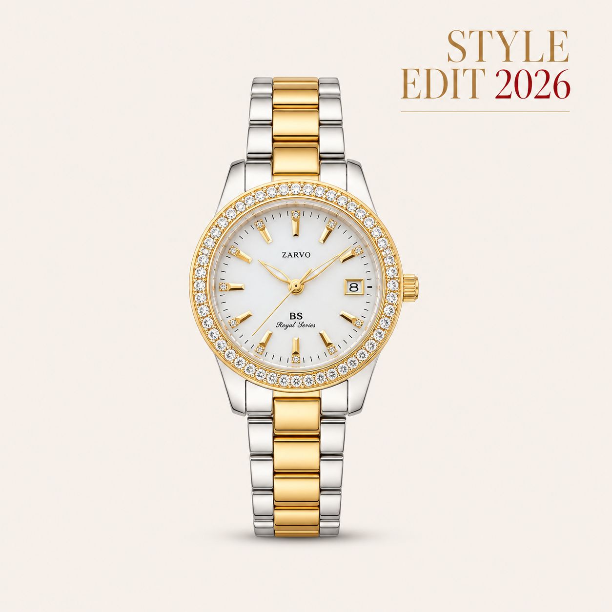 Bee Sister - Women's Quartz Watch With Diamonds