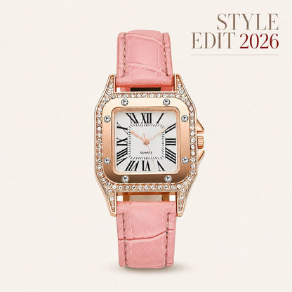 Lijoux | Leather Quartz Dial Women's Watch