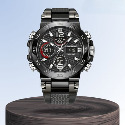 Nate | Men's Dual Display Digital Military Quartzwatch